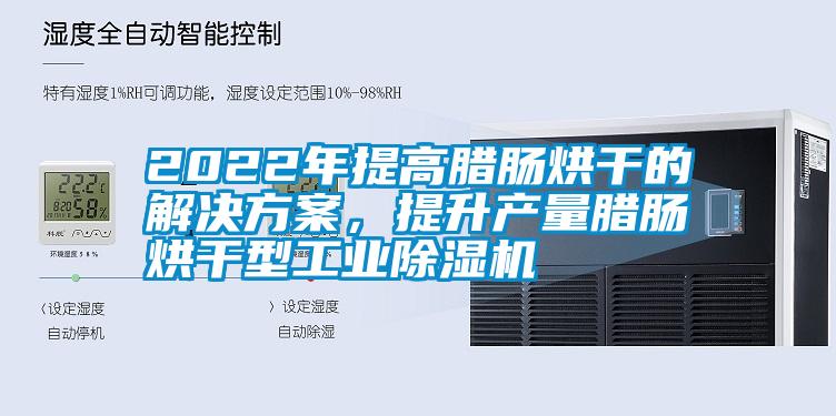 2022年提高臘腸烘干的解決方案，提升產(chǎn)量臘腸烘干型工業(yè)除濕機(jī)
