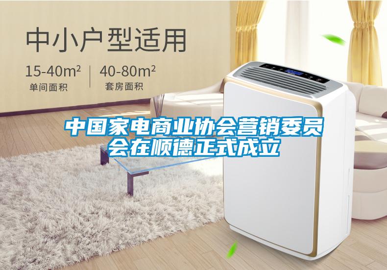 中國家電商業(yè)協(xié)會(huì)營銷委員會(huì)在順德正式成立