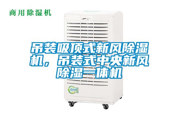 吊裝吸頂式新風(fēng)除濕機(jī)，吊裝式中央新風(fēng)除濕一體機(jī)