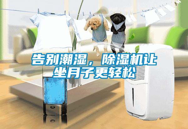 告別潮濕，除濕機讓坐月子更輕松