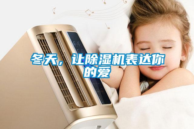 冬天，讓除濕機表達你的愛