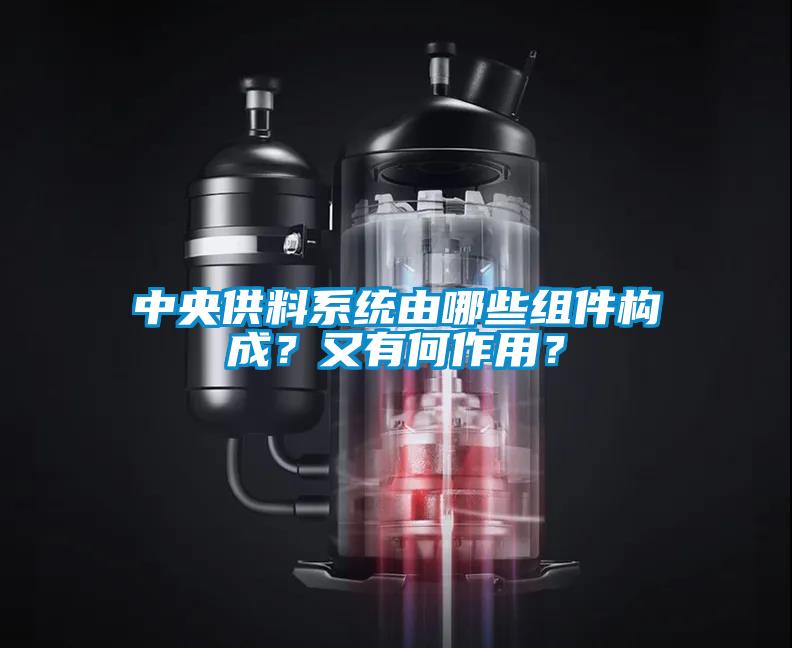 中央供料系統(tǒng)由哪些組件構成？又有何作用？