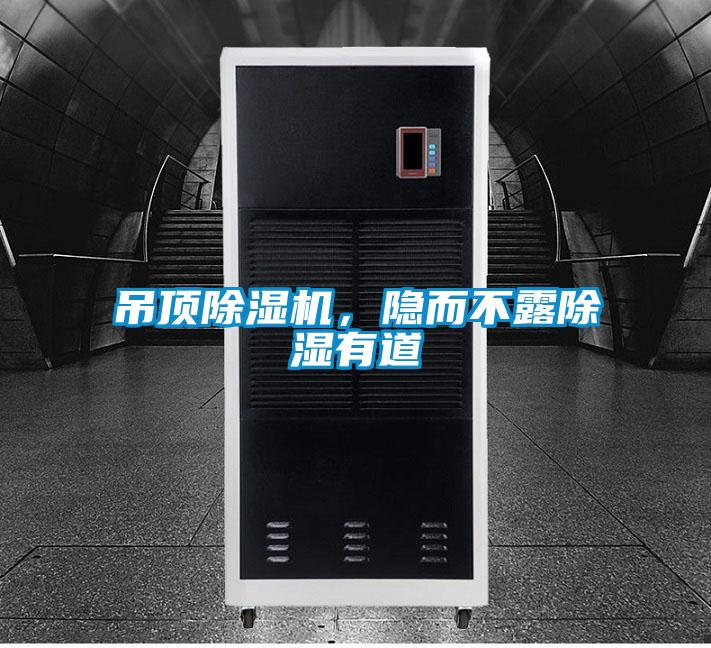 吊頂除濕機(jī)，隱而不露除濕有道