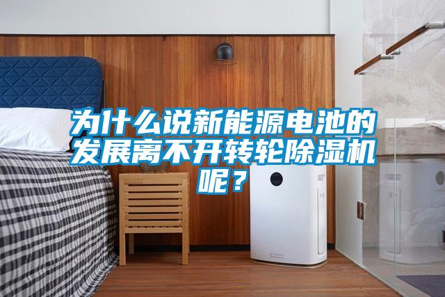 為什么說新能源電池的發(fā)展離不開轉(zhuǎn)輪除濕機呢？