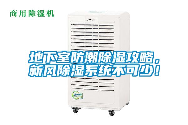 地下室防潮除濕攻略，新風(fēng)除濕系統(tǒng)不可少！