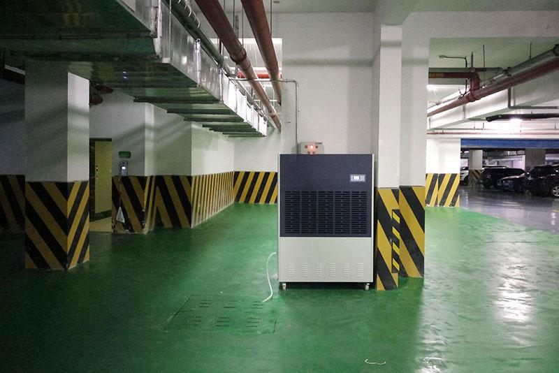 別墅地下室新風除濕系統(tǒng)，吊頂式新風除濕機要選對