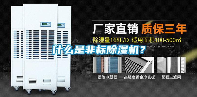 什么是非標除濕機？