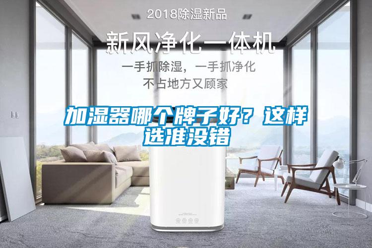 加濕器哪個(gè)牌子好？這樣選準(zhǔn)沒錯(cuò)