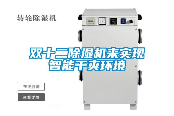 雙十二除濕機(jī)來實現(xiàn)智能干爽環(huán)境