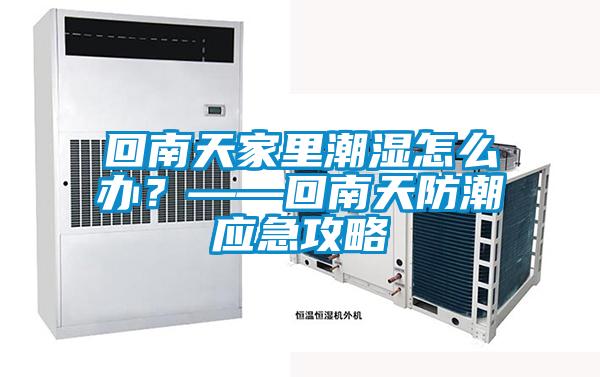 回南天家里潮濕怎么辦？——回南天防潮應(yīng)急攻略