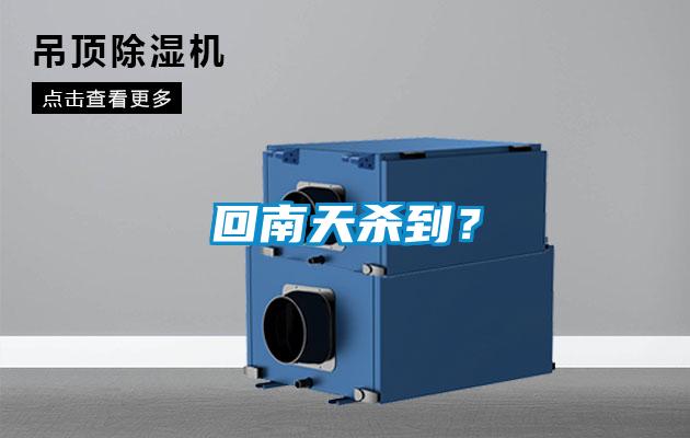 回南天殺到？