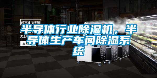 半導體行業(yè)除濕機，半導體生產(chǎn)車間除濕系統(tǒng)