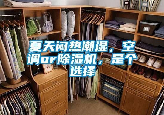 夏天悶熱潮濕，空調(diào)or除濕機，是個選擇