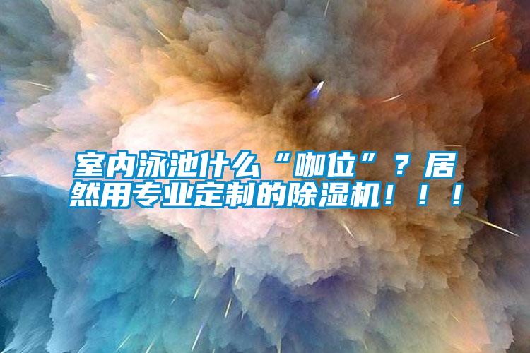 室內(nèi)泳池什么“咖位”？居然用專業(yè)定制的除濕機(jī)！??！