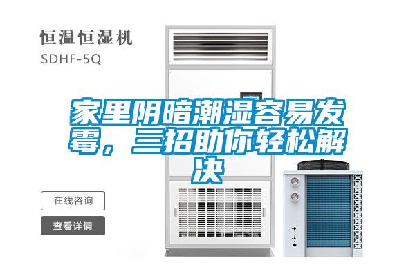 家里陰暗潮濕容易發(fā)霉，三招助你輕松解決