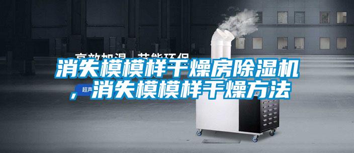 消失模模樣干燥房除濕機(jī)，消失模模樣干燥方法