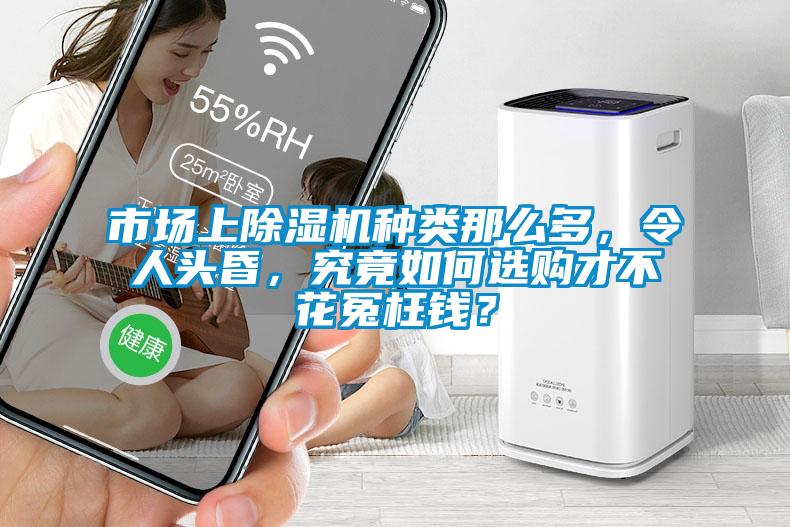 市場上除濕機種類那么多，令人頭昏，究竟如何選購才不花冤枉錢？