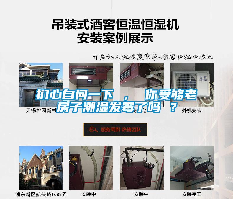 捫心自問一下 ， 你受夠老房子潮濕發(fā)霉了嗎 ？