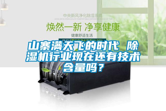 山寨滿天飛的時(shí)代 除濕機(jī)行業(yè)現(xiàn)在還有技術(shù)含量嗎？