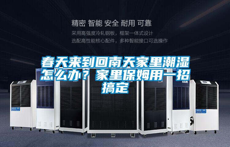春天來到回南天家里潮濕怎么辦？家里保姆用一招搞定