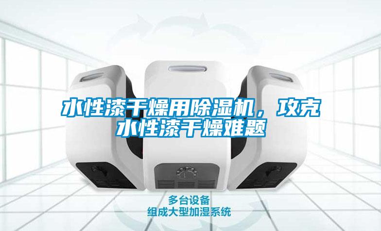 水性漆干燥用除濕機，攻克水性漆干燥難題