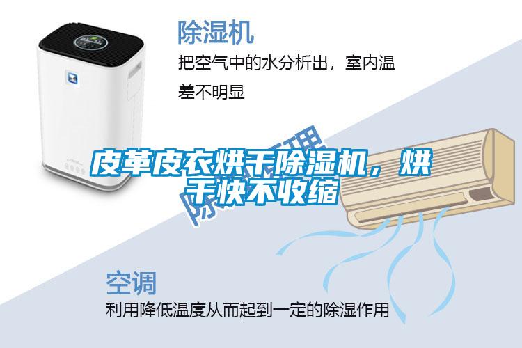 皮革皮衣烘干除濕機(jī)，烘干快不收縮
