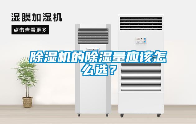 除濕機(jī)的除濕量應(yīng)該怎么選？