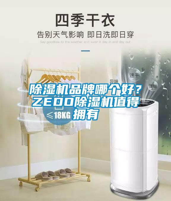 除濕機品牌哪個好？ZEDO除濕機值得擁有