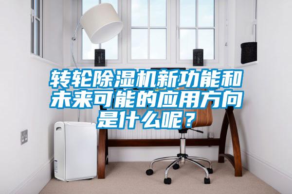 轉(zhuǎn)輪除濕機新功能和未來可能的應用方向是什么呢？