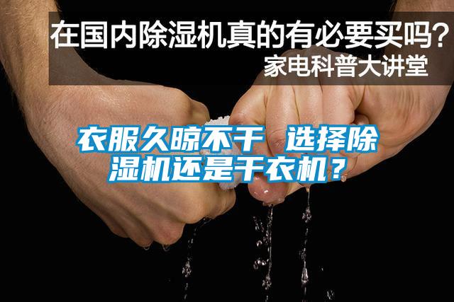 衣服久晾不干 選擇除濕機(jī)還是干衣機(jī)？