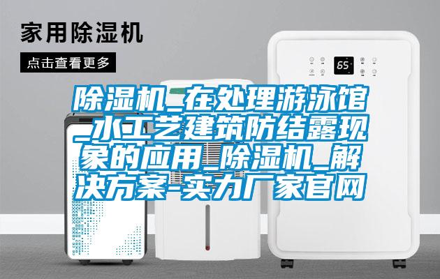 除濕機_在處理游泳館_水工藝建筑防結(jié)露現(xiàn)象的應(yīng)用_除濕機_解決方案-實力廠家官網(wǎng)