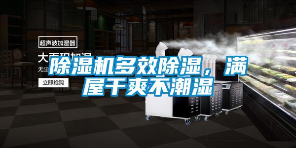 除濕機(jī)多效除濕，滿屋干爽不潮濕