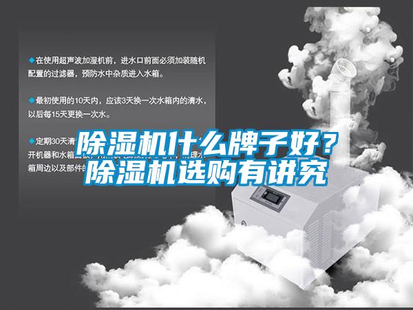 除濕機(jī)什么牌子好？除濕機(jī)選購(gòu)有講究