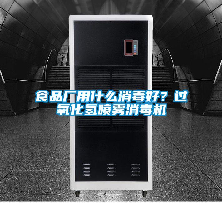 食品廠用什么消毒好？過氧化氫噴霧消毒機(jī)