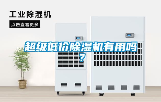 超級低價除濕機(jī)有用嗎？