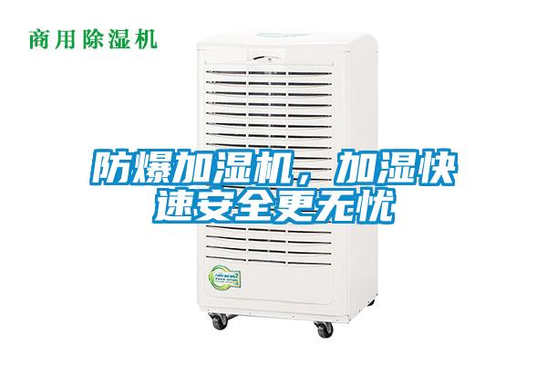 防爆加濕機(jī)，加濕快速安全更無憂
