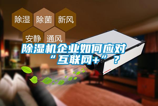 除濕機企業(yè)如何應對“互聯(lián)網(wǎng)+”？