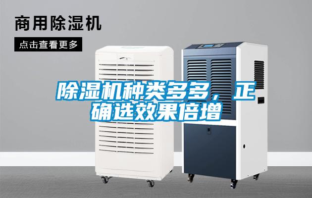 除濕機(jī)種類多多，正確選效果倍增