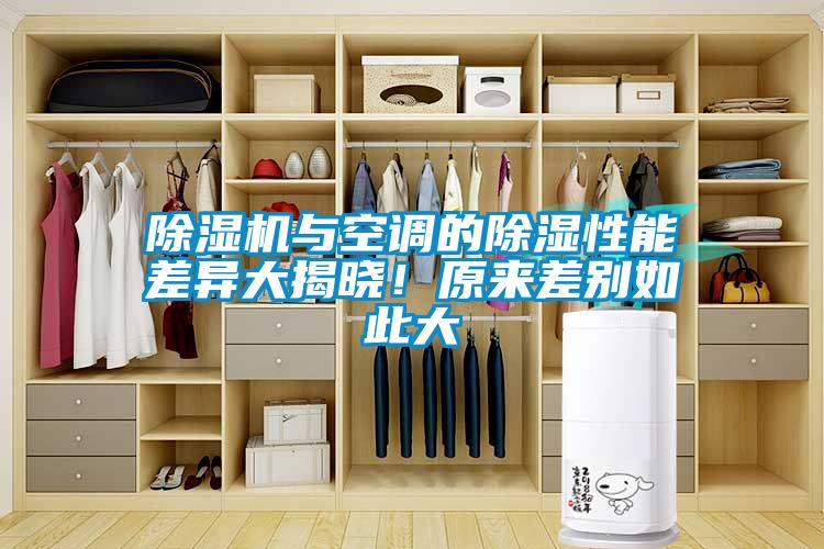 除濕機(jī)與空調(diào)的除濕性能差異大揭曉！原來(lái)差別如此大
