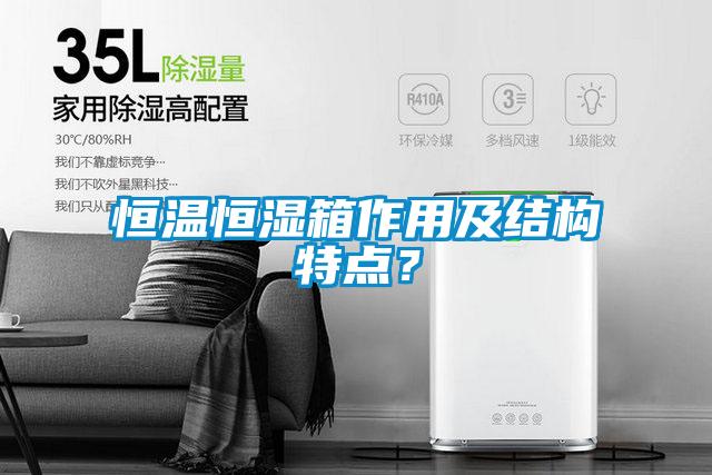 恒溫恒濕箱作用及結(jié)構(gòu)特點(diǎn)？