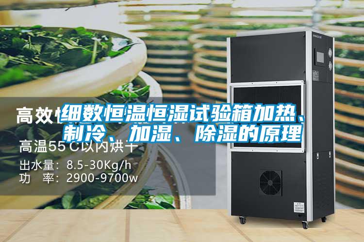 細(xì)數(shù)恒溫恒濕試驗箱加熱、制冷、加濕、除濕的原理