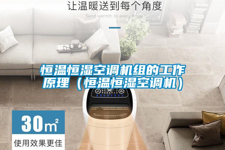 恒溫恒濕空調(diào)機(jī)組的工作原理(恒溫恒濕空調(diào)機(jī))