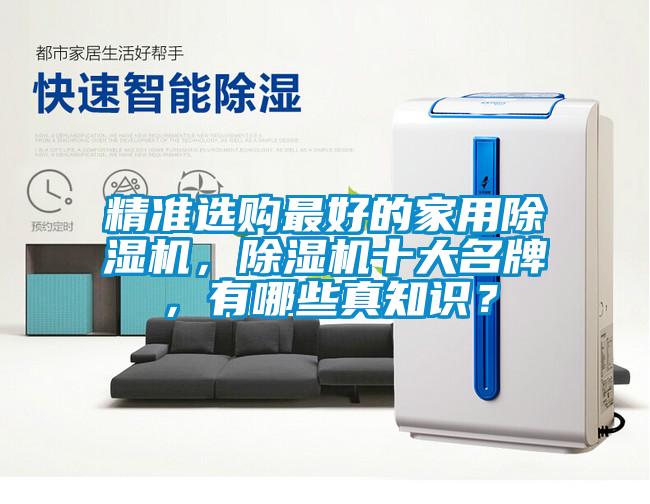 精準選購最好的家用除濕機，除濕機十大名牌，有哪些真知識？