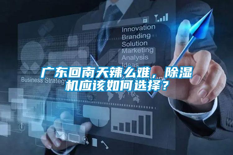 廣東回南天辣么難，除濕機(jī)應(yīng)該如何選擇？