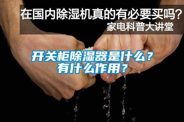 開關柜除濕器是什么？有什么作用？