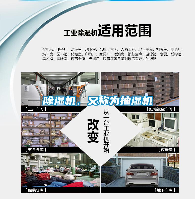 除濕機(jī)，又稱為抽濕機(jī)