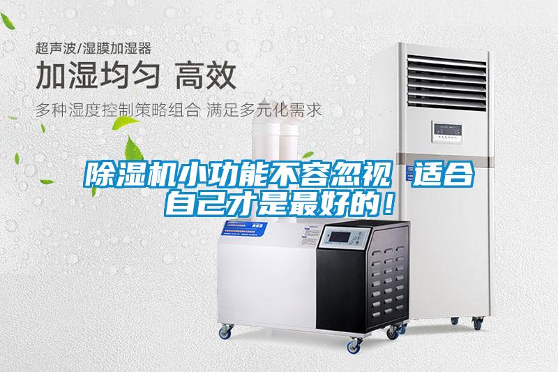 除濕機(jī)小功能不容忽視 適合自己才是最好的！