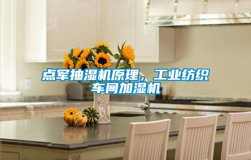 點(diǎn)軍抽濕機(jī)原理，工業(yè)紡織車間加濕機(jī)