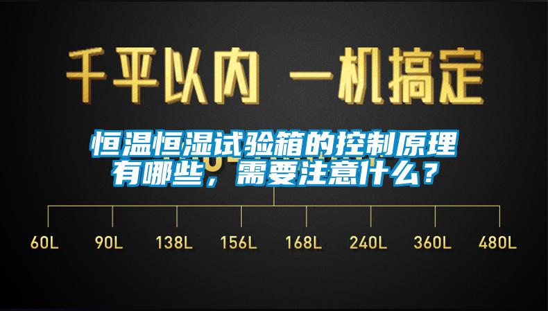恒溫恒濕試驗(yàn)箱的控制原理有哪些，需要注意什么？