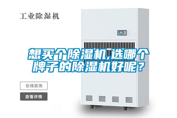 想買(mǎi)個(gè)除濕機(jī),選哪個(gè)牌子的除濕機(jī)好呢？